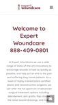 Mobile Screenshot of expertwoundcare.com